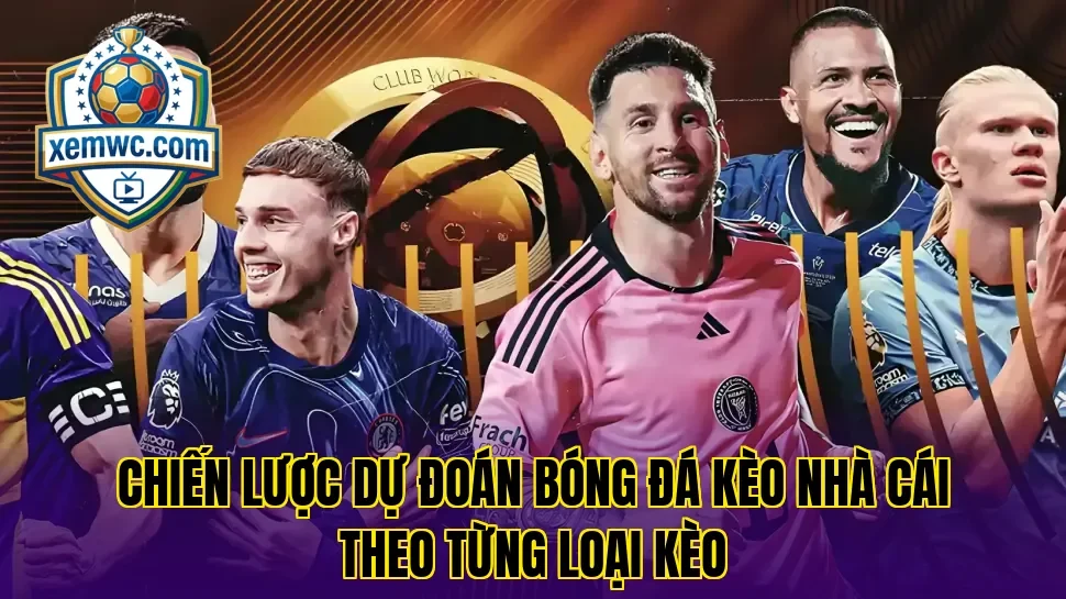 Chiến lược dự đoán bóng đá kèo nhà cái theo từng loại kèo