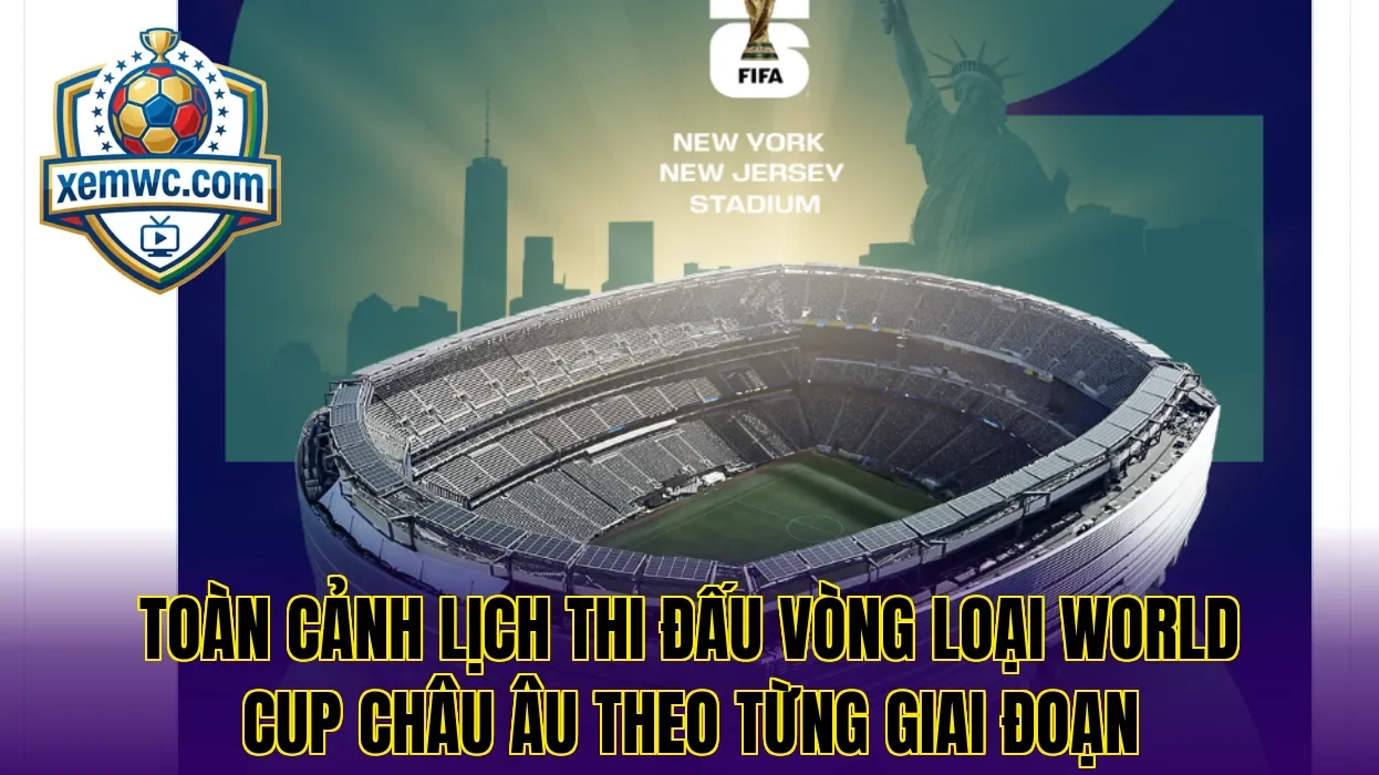Toàn cảnh lịch thi đấu vòng loại world cup châu âu theo từng giai đoạn