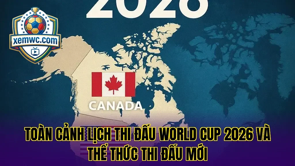 Toàn cảnh lịch thi đấu world cup 2026 và thể thức thi đấu mới